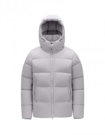 2306 Short Duck Down  Jacket Gray