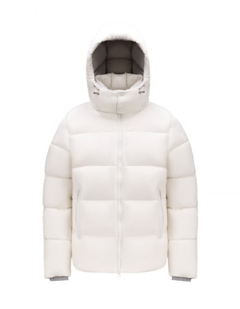 2306 Short Duck Down  Jacket white