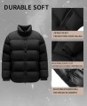 2323 men black short down jacket 2323 men black short down jacket