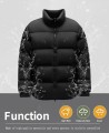 2323 men black short down jacket 2323 men black short down jacket
