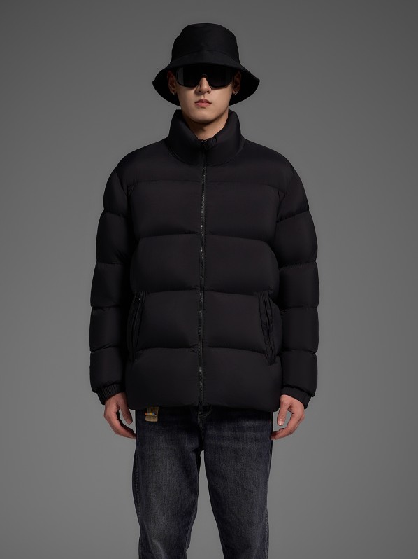 2323 men black short down jacket 2323 men black short down jacket