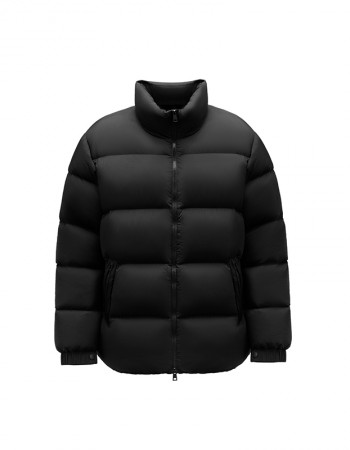 2323 men black short down jacket