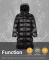 2360 Duck Down Long Down Jacket Black 2360 Duck Down Long Down Jacket Black