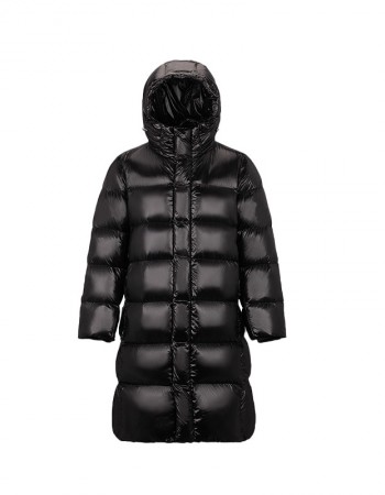 2360 Duck Down Long Down Jacket Black