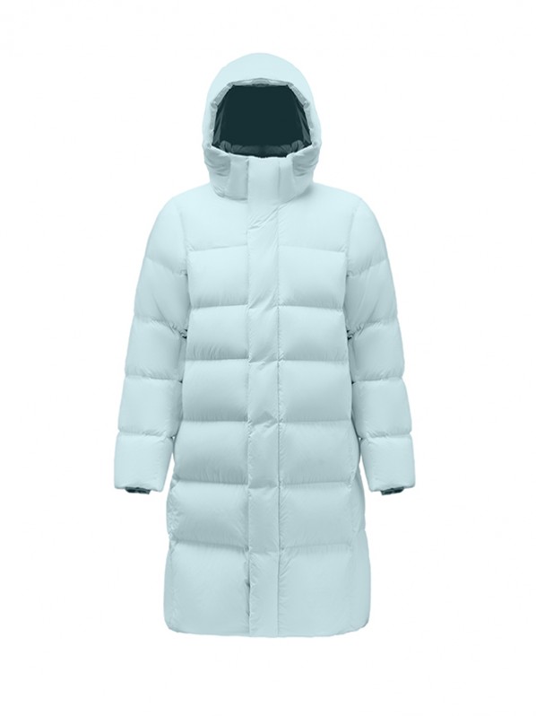 2360 Duck Down Long Down Jacket Blue 2360 Duck Down Long Down Jacket Blue