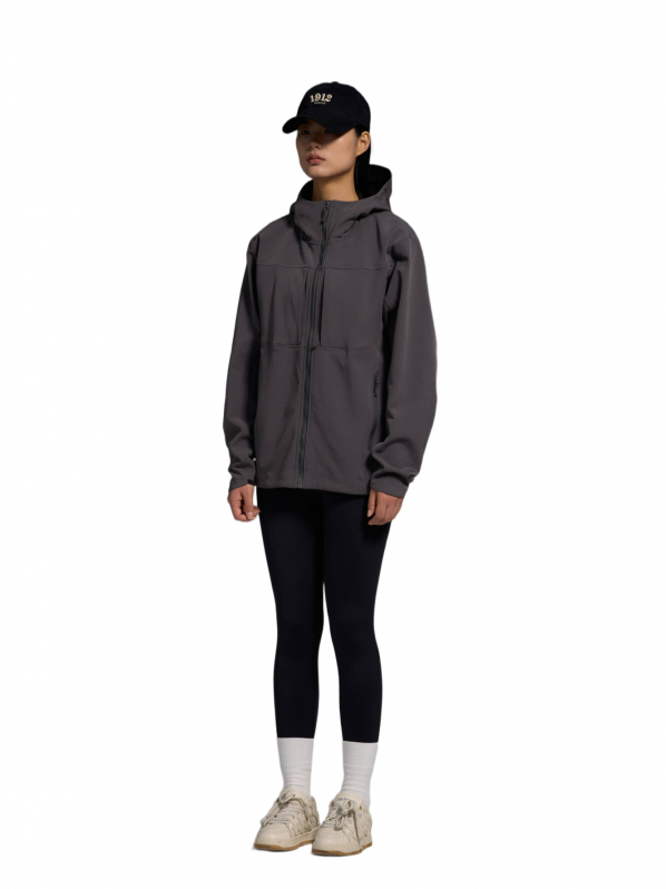 women dark gray hardshell windbreaker women dark gray hardshell windbreaker