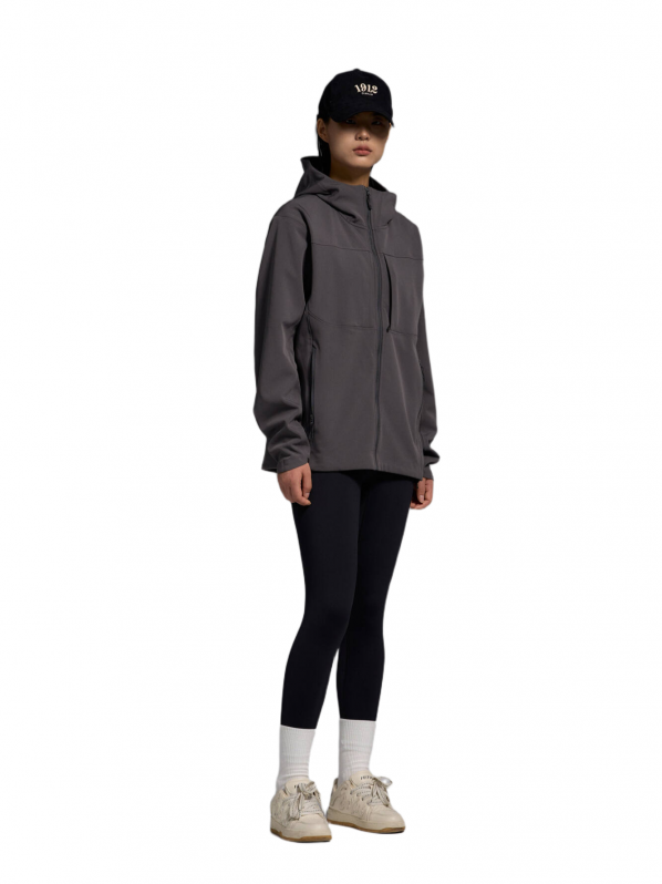 women dark gray hardshell windbreaker women dark gray hardshell windbreaker