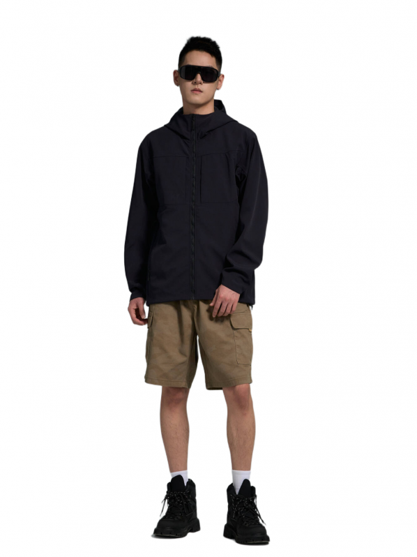 men black hardshell windbreaker men black hardshell windbreaker