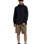 men black hardshell windbreaker