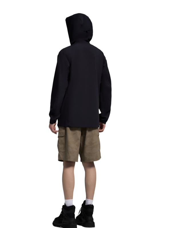 men black hardshell windbreaker men black hardshell windbreaker