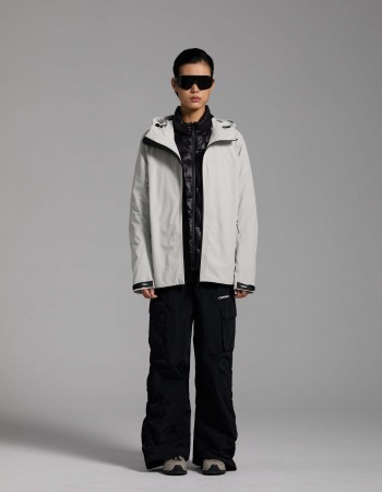 3001 Outdoor windbreaker with down lining blue