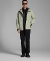 3001 Outdoor windbreaker with down lining green 3001 Outdoor windbreaker with down lining green