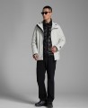 3001 Outdoor windbreaker with down lining grey 3001 Outdoor windbreaker with down lining grey