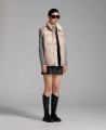 3006 Detachable sleeve down jacket rose 3006 Detachable sleeve down jacket rose