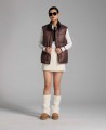 3006 Detachable sleeve down jacket brown 3006 Detachable sleeve down jacket brown
