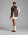 3006 Detachable sleeve down jacket brown 3006 Detachable sleeve down jacket brown