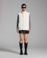 3006 Detachable sleeve down jacket white 3006 Detachable sleeve down jacket white