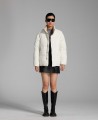 3006 Detachable sleeve down jacket white 3006 Detachable sleeve down jacket white