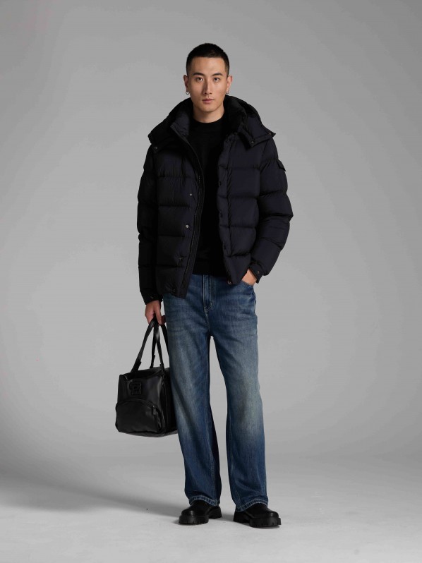 3017 men short black down jacket 3017 men short black down jacket