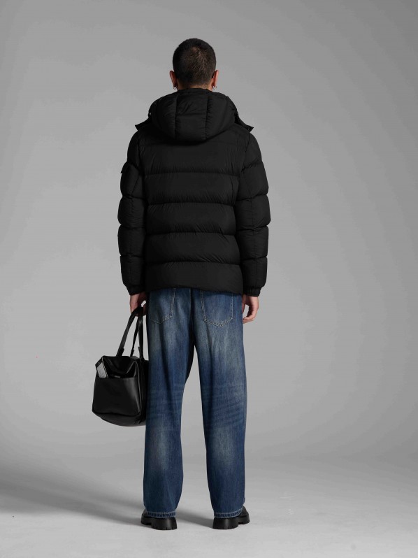 3017 men short black down jacket 3017 men short black down jacket