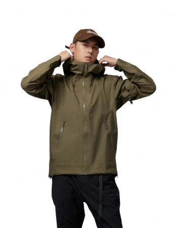 hardshell outdoor jacket