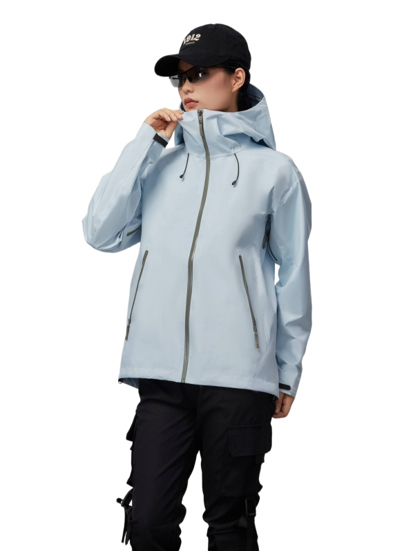 women blue hardshell windbreaker women blue hardshell windbreaker