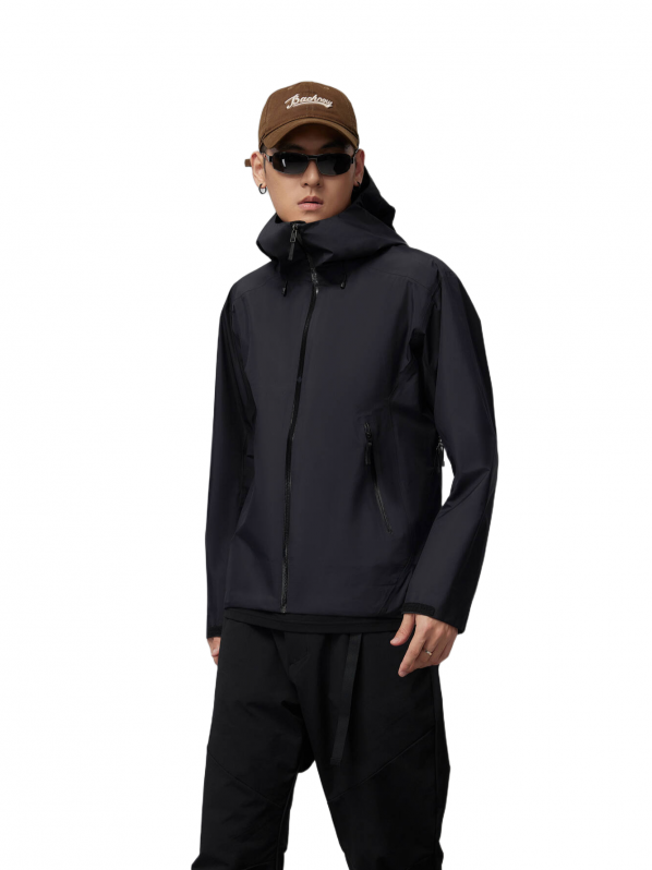 Beta black hardshell outdoor jacket Beta black hardshell outdoor jacket