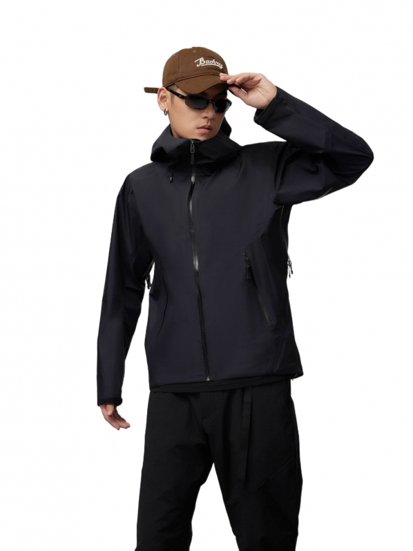 Beta black hardshell outdoor jacket Beta black hardshell outdoor jacket