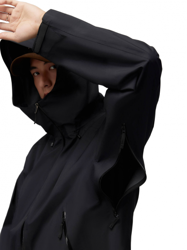 Beta black hardshell outdoor jacket Beta black hardshell outdoor jacket