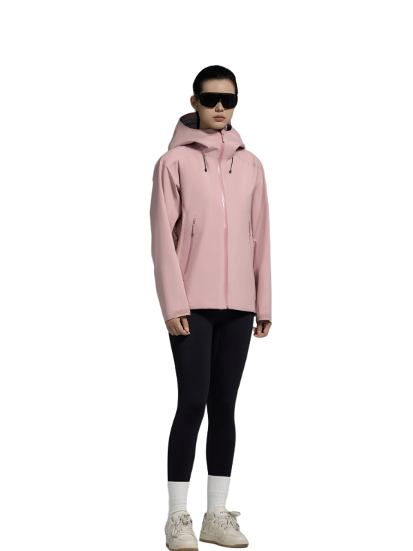 beta pink women outdoor hardshell jacket beta pink women outdoor hardshell jacket