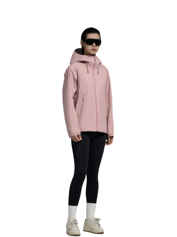 beta pink women outdoor hardshell jacket beta pink women outdoor hardshell jacket