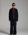 3001 Outdoor windbreaker with down lining black 3001 Outdoor windbreaker with down lining black