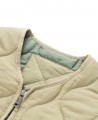 Quilted collarless jacket Quilted collarless jacket