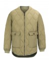 Quilted collarless jacket Quilted collarless jacket